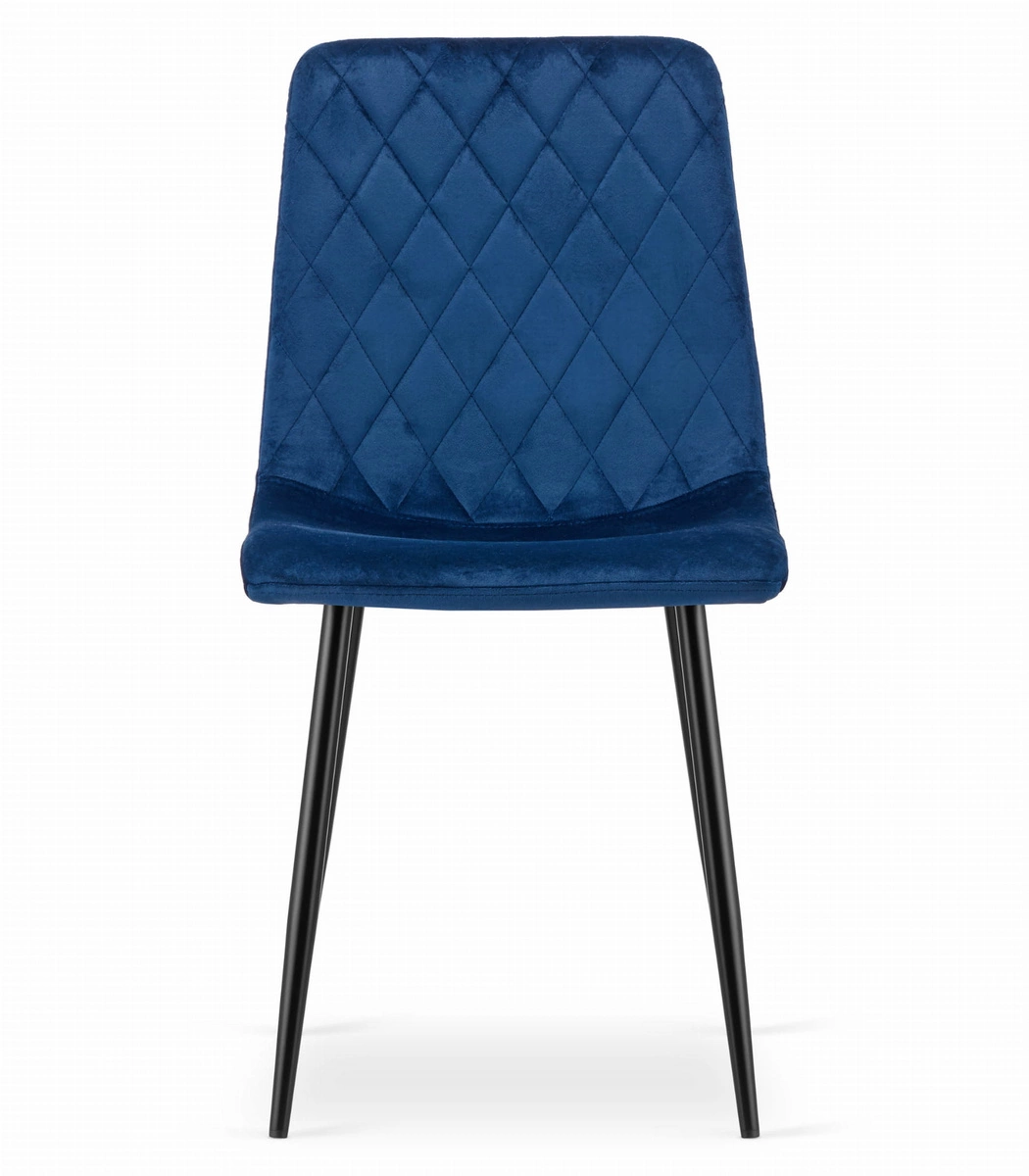 Zestaw stół kwadratowy 80x80 dąb sonoma + 4 krzesła MARK szare