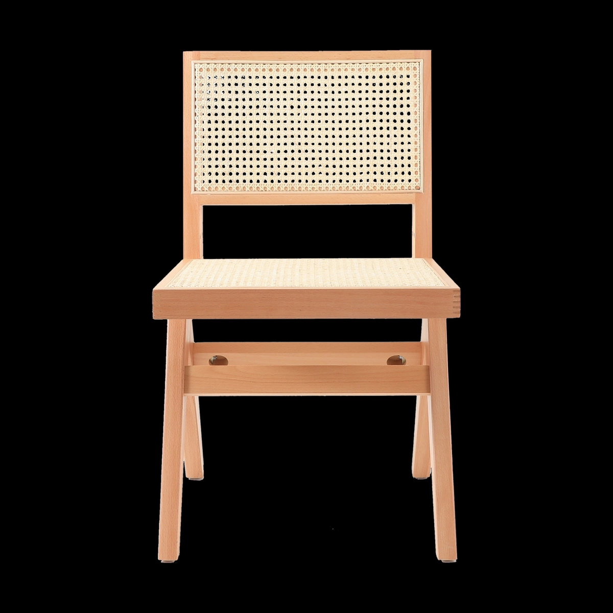 Krzesło BOHO bukowe w kolorze naturalnym