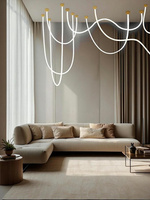MOOSEE lampa wisząca LASSO 500 Smart      złota