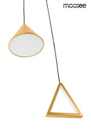 MOOSEE lampa wisząca ACUSTICA złota