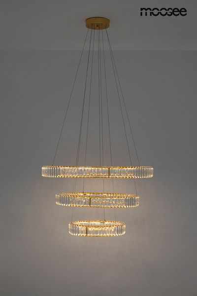 MOOSEE lampa wisząca LIBERTY TRIPLES złota