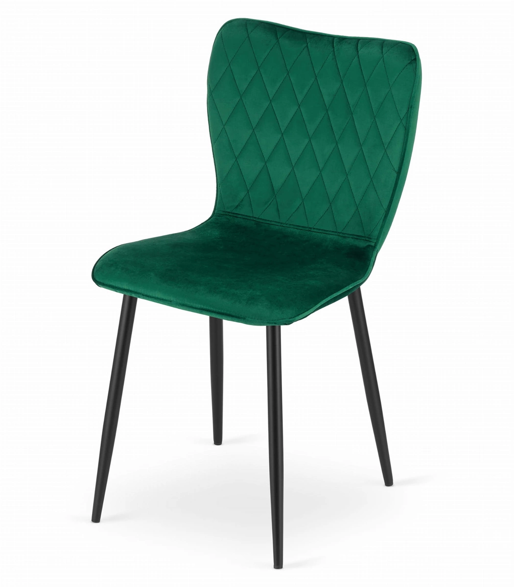 Zestaw stół okrągły TODI 100 biały + 4 krzesła OSAKA szare