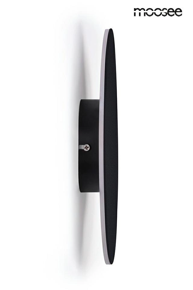 MOOSEE lampa ścienna SHADOW SUN 25 czarna