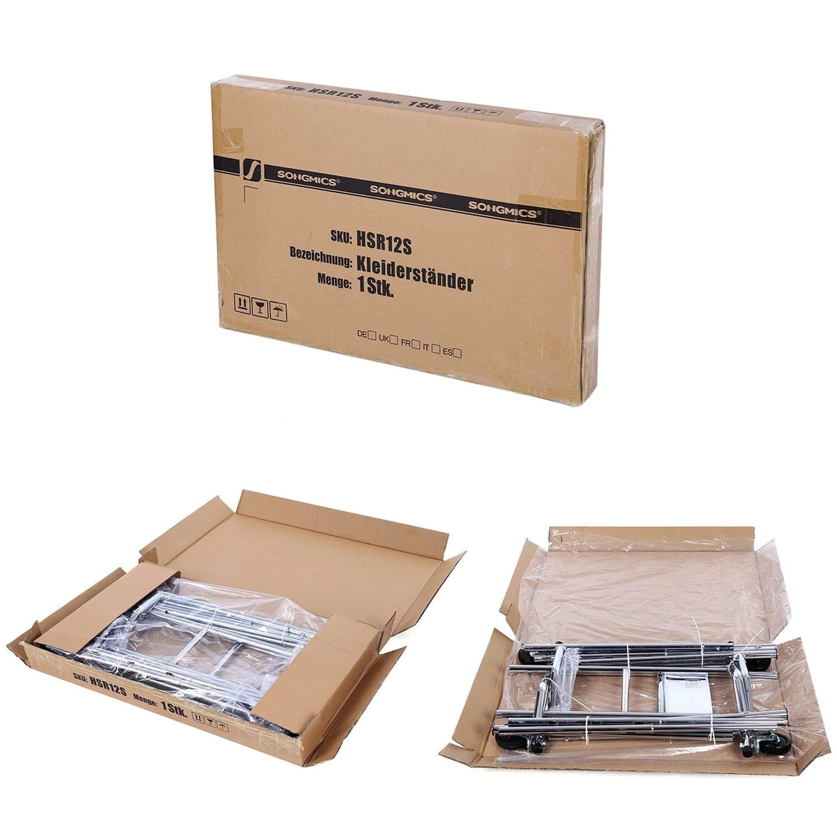 Wieszak na Ubrania na Kółkach - HSR12S