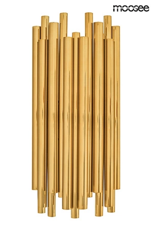 MOOSEE lampa ścienna TUBO złota