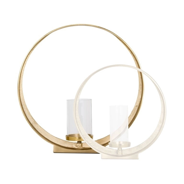 RICHMOND świecznik RUAN L złoty