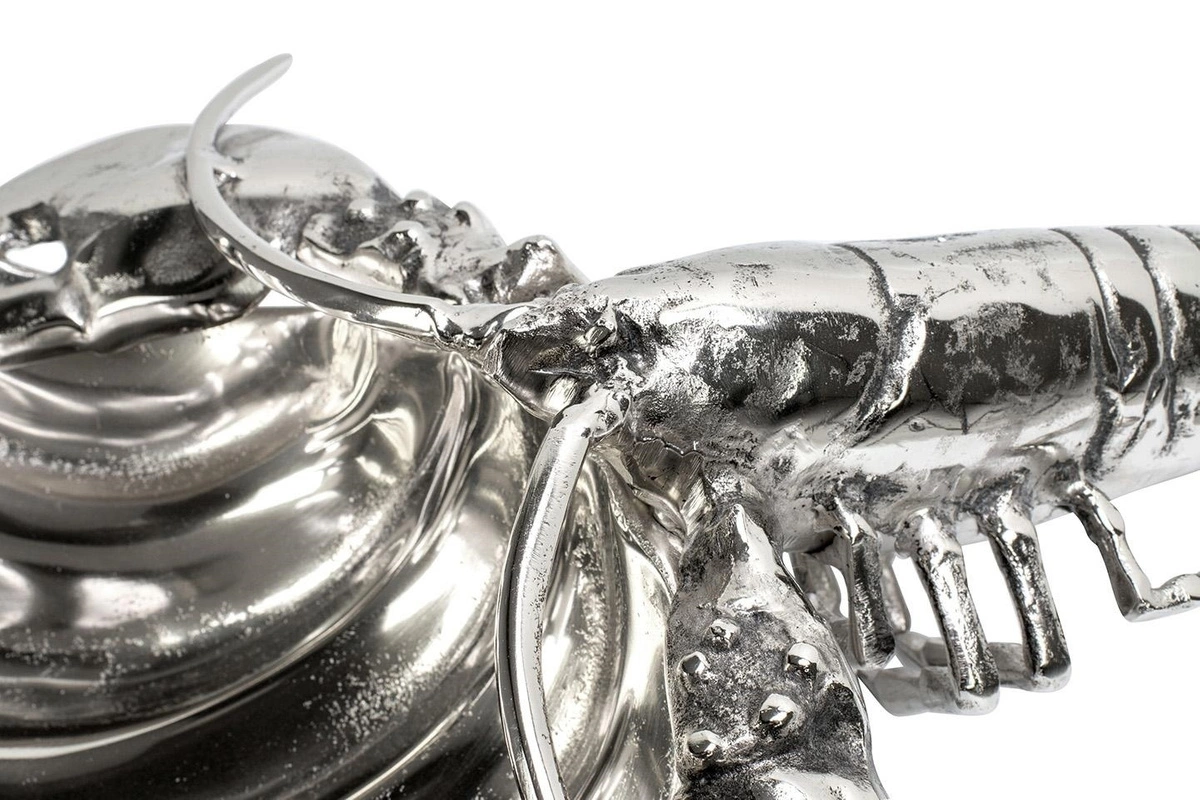 KARE chłodziarka na napoje LOBSTER srebrna