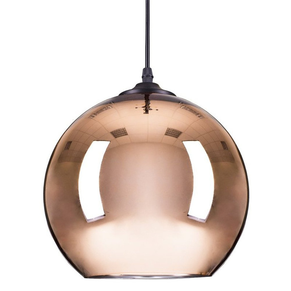 Lampa wisząca MIRROR GLOW - L miedziana 40 cm