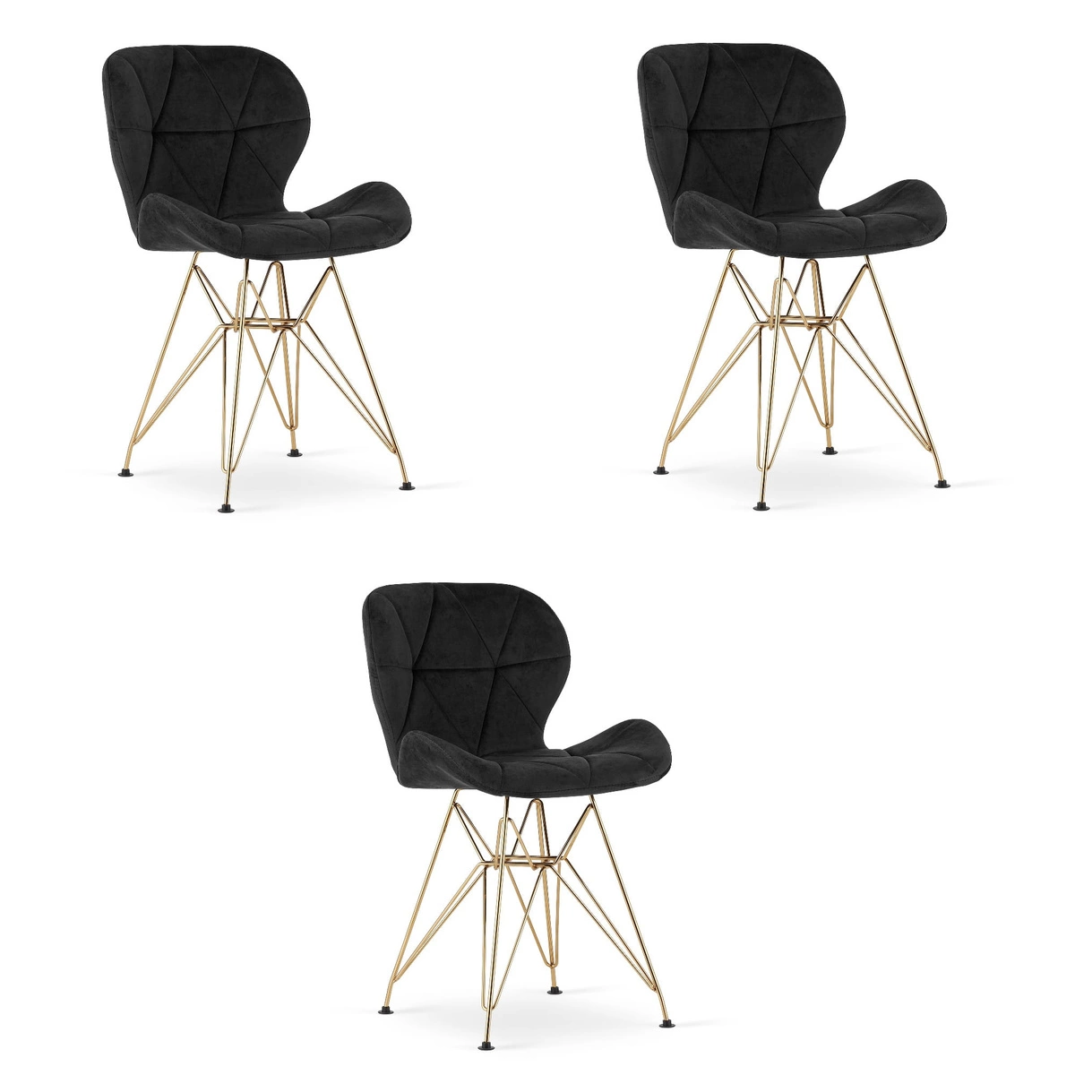 Zestaw stół kwadratowy 80x80 dąb sonoma + 4 krzesła OSAKA białe