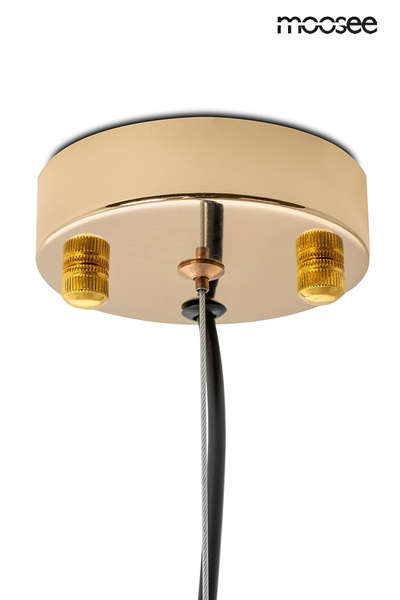 MOOSEE lampa wisząca GINO 100 złota