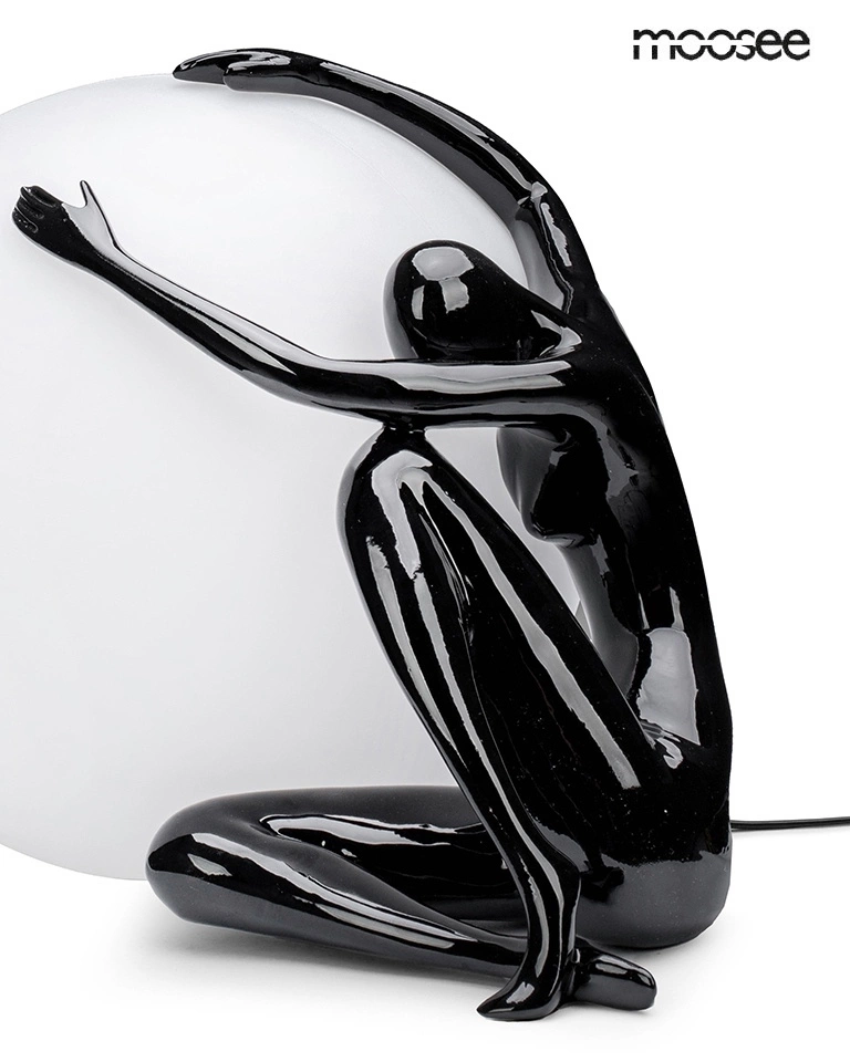 MOOSEE lampa podłogowa UOMO 50 czarna