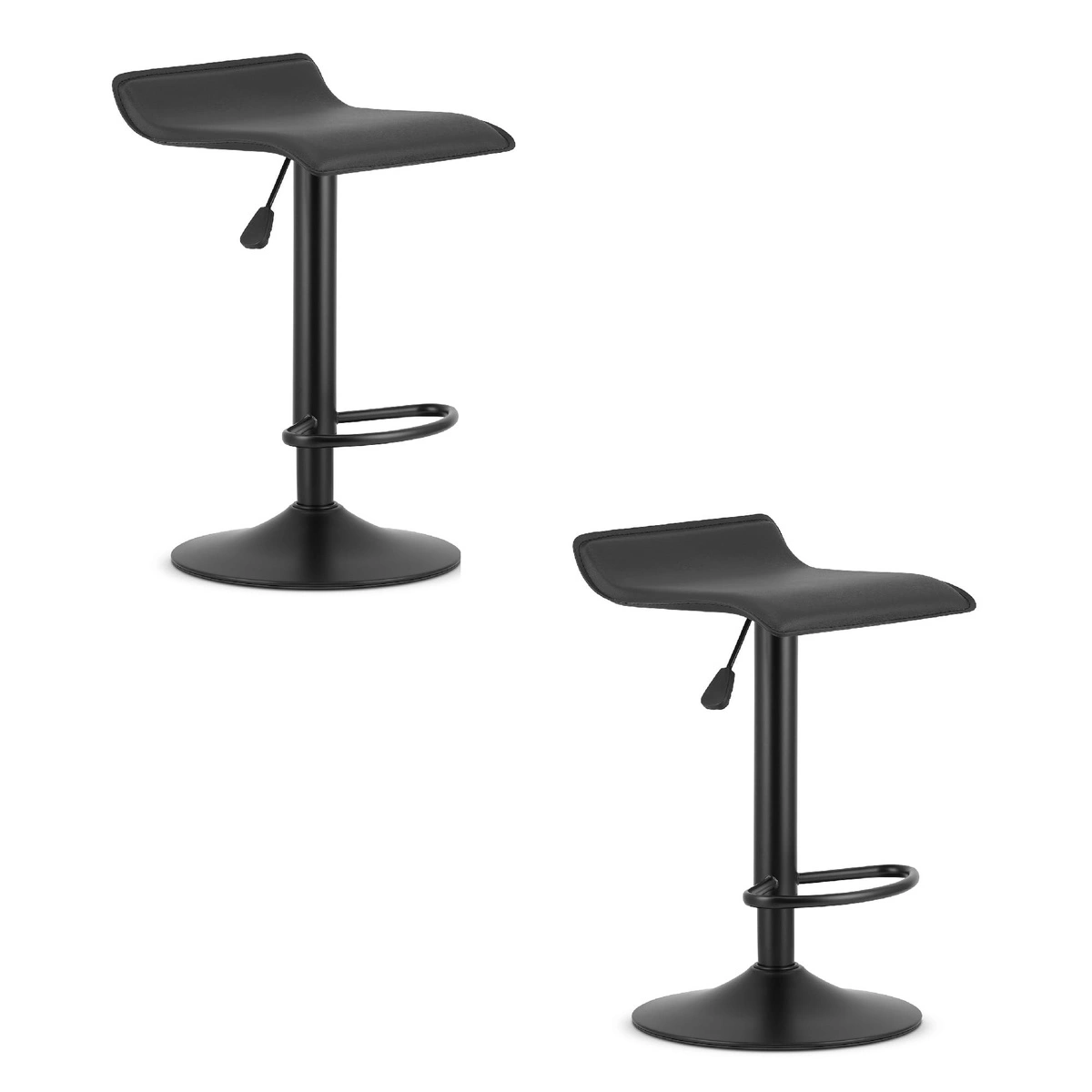 Krzesło LAVA - czarny aksamit / nogi kolor drewna x 2