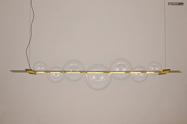 MOOSEE lampa wisząca ECHO 140 złota