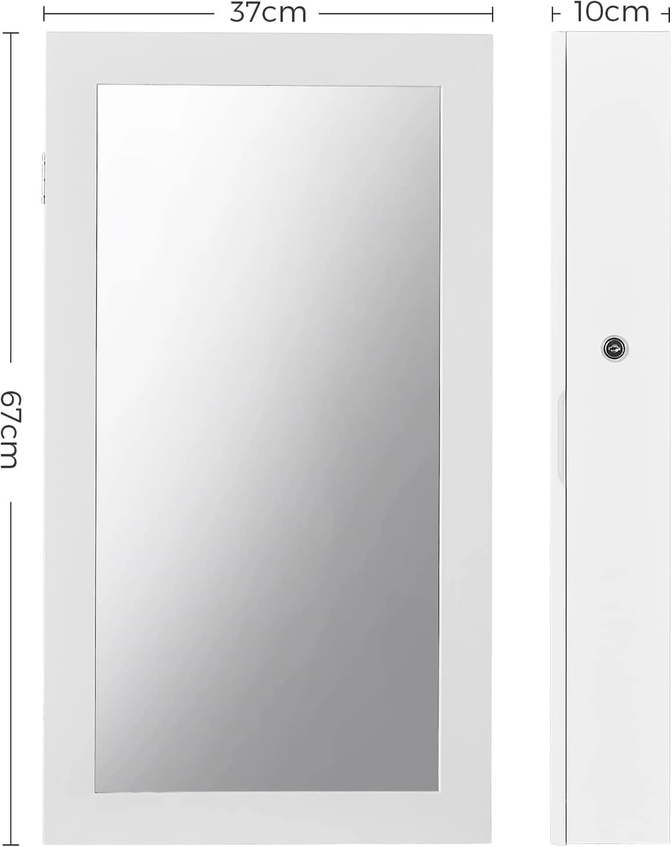 Szafka z lustrem na biżuterię - JBC51W