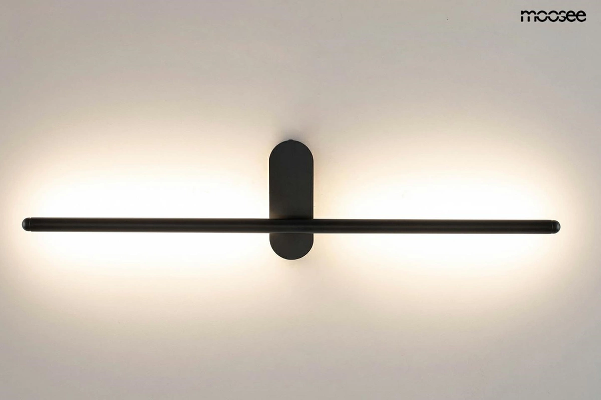 MOOSEE lampa ścienna TOBIA czarna