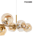 MOOSEE lampa wisząca ROMEO GOLD złota / bursztynowa
