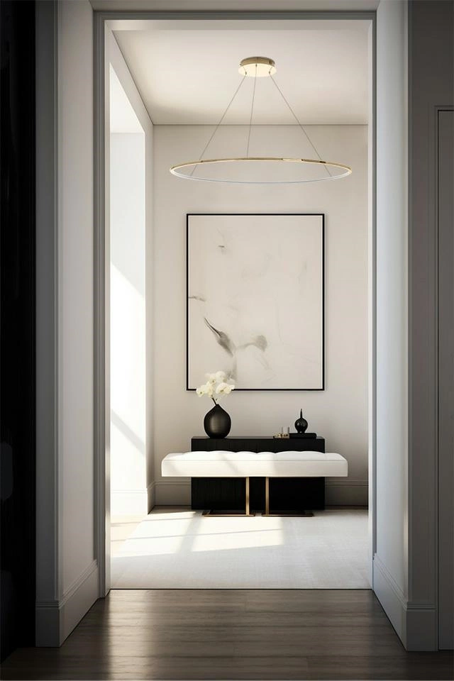 MOOSEE lampa wisząca RING SLIM 120 złota