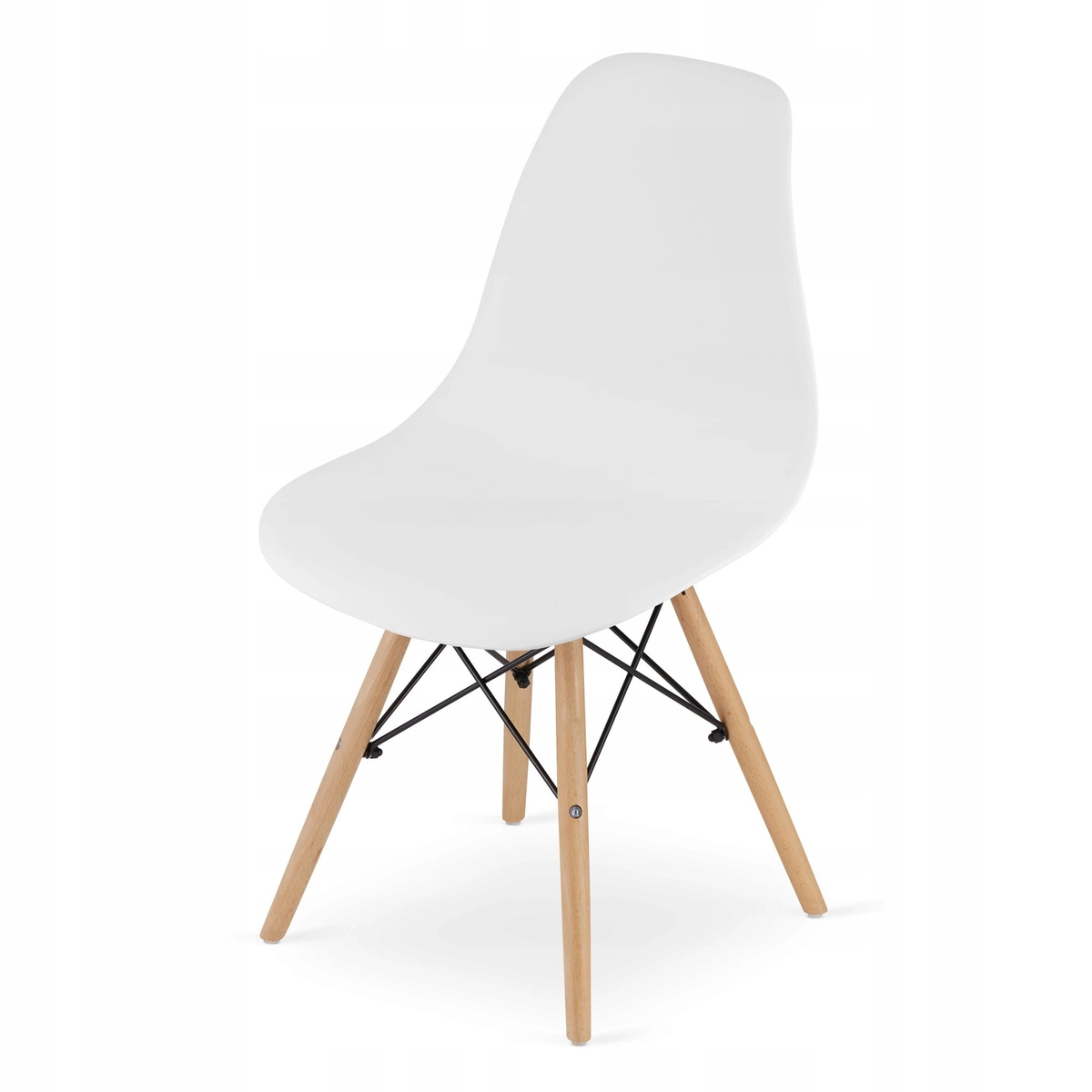 Zestaw stół prostokątny ADRIA 120x80 biały + 6 krzeseł OSAKA białe