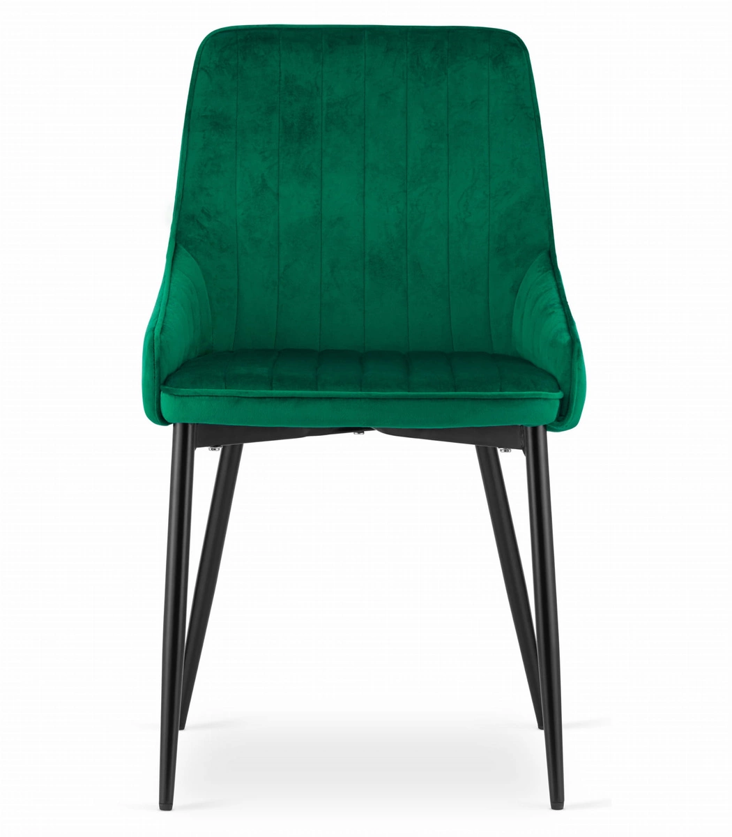 Zestaw stół okrągły TODI 80 jesion + 4 krzesła OSAKA czarne