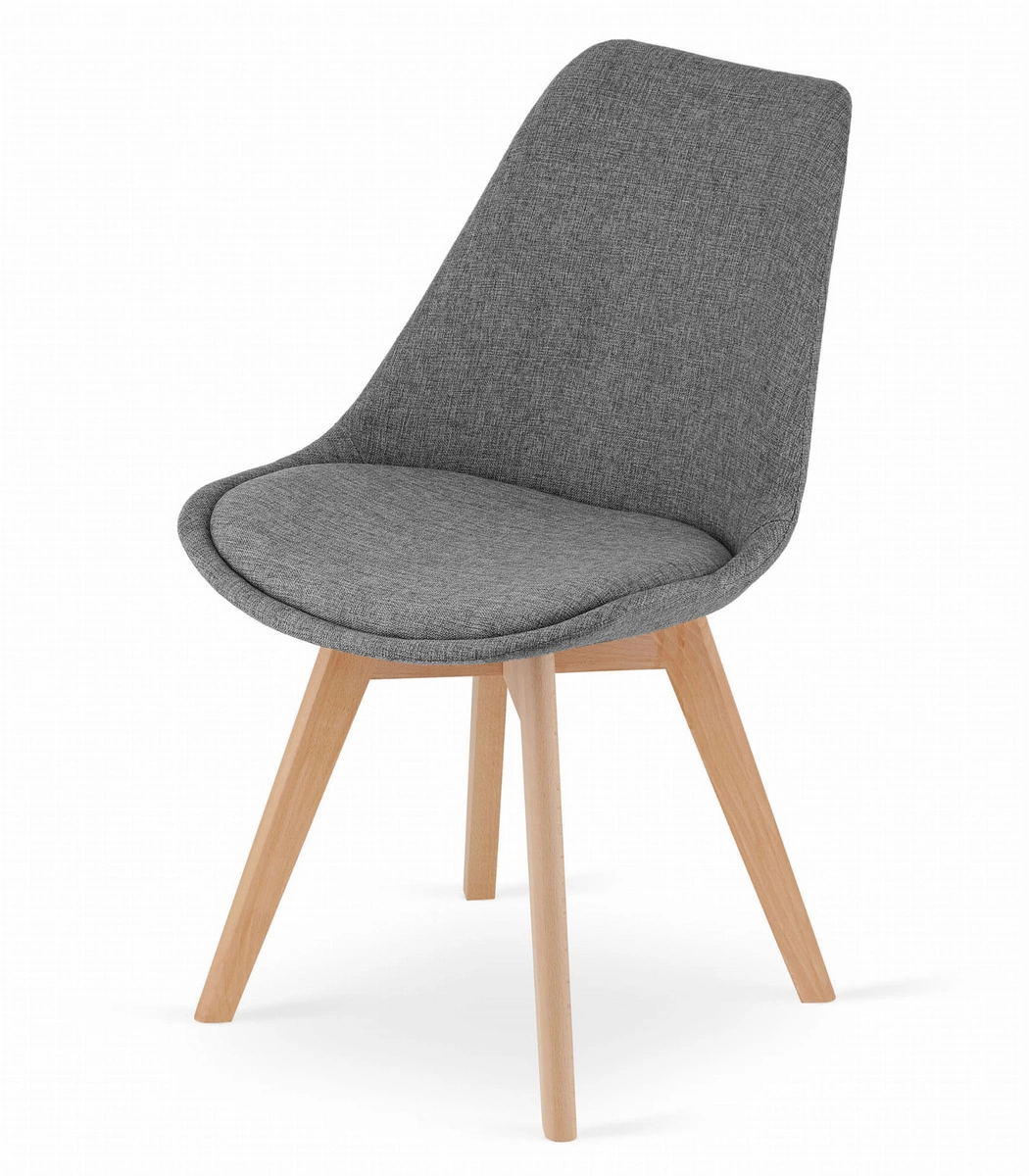 Zestaw stół prostokątny ADRIA 120x80 czarny + 4 krzesła OSAKA czarne