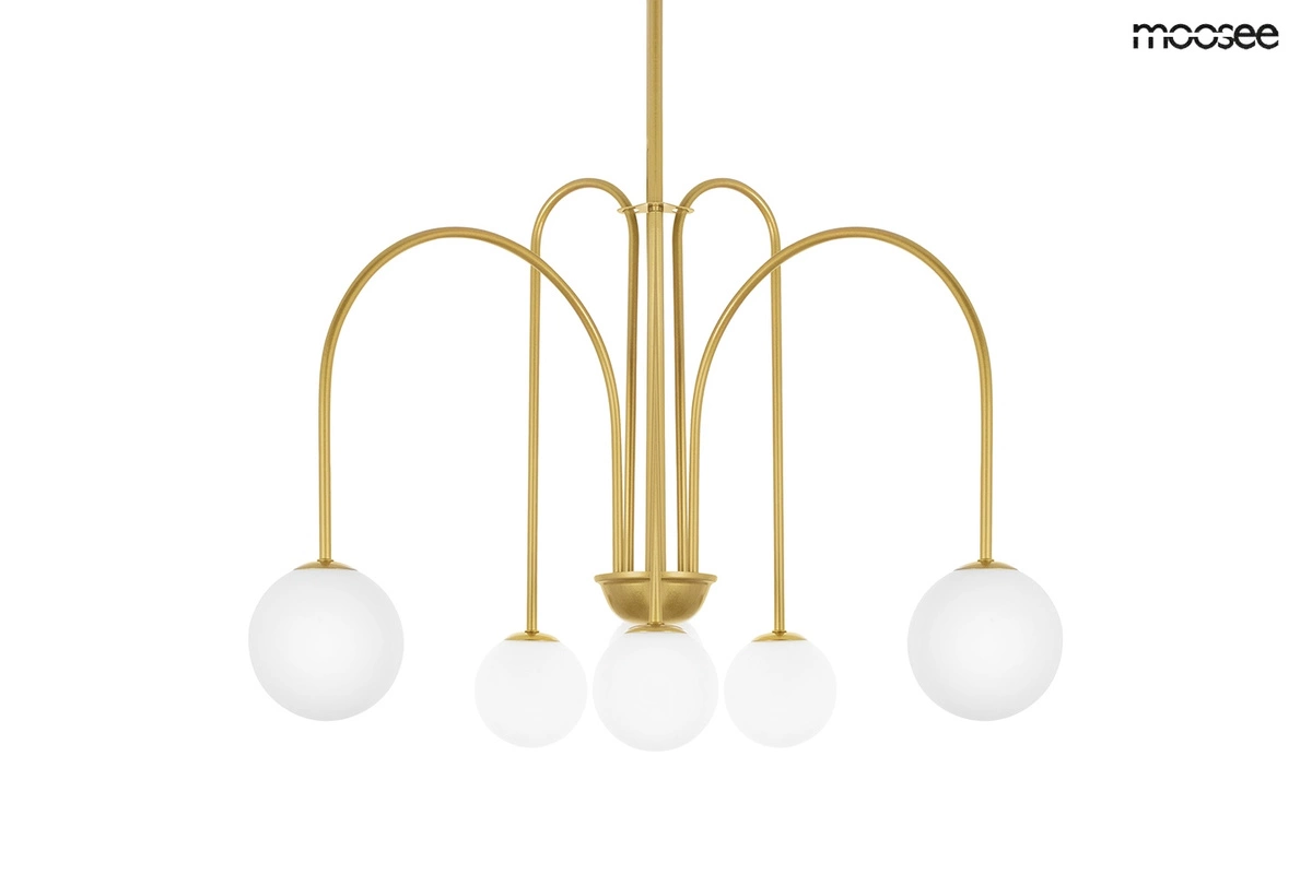 MOOSEE lampa wisząca NERI złota