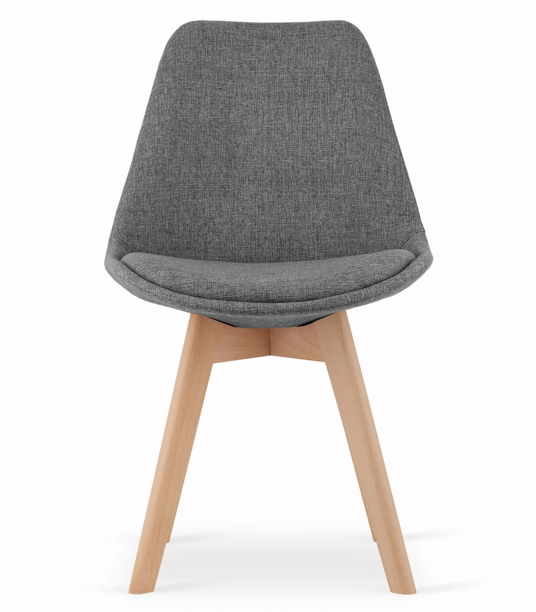 Zestaw stół prostokątny ADRIA 120x80 czarny + 4 krzesła OSAKA czarne