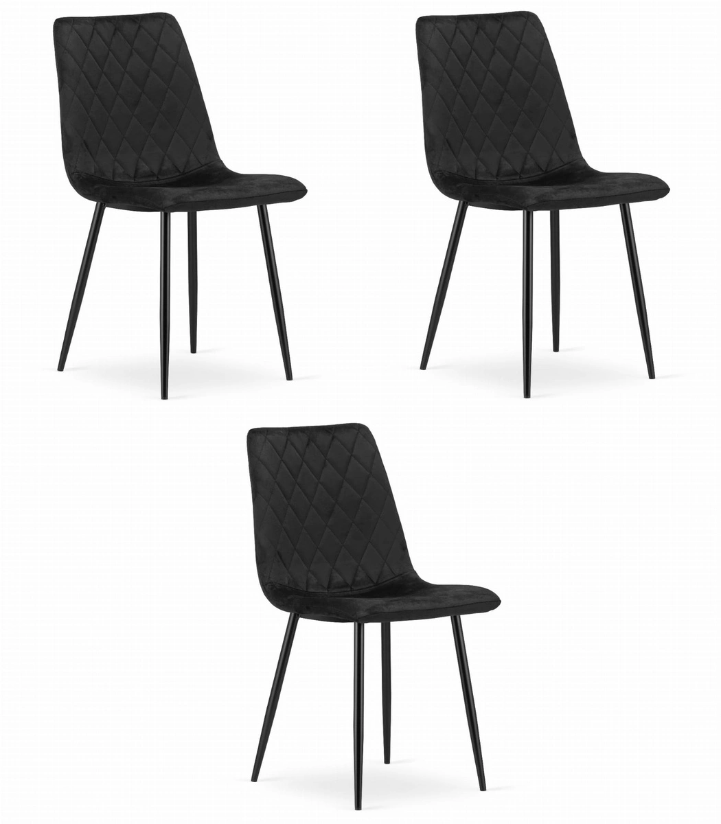 Zestaw stół kwadratowy 80x80 dąb sonoma + 4 krzesła MARK białe