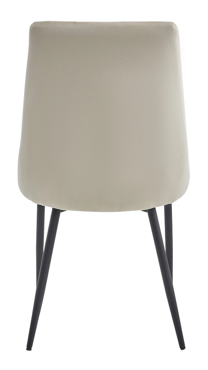 Krzesło IMOLA - beż aksamit x 4