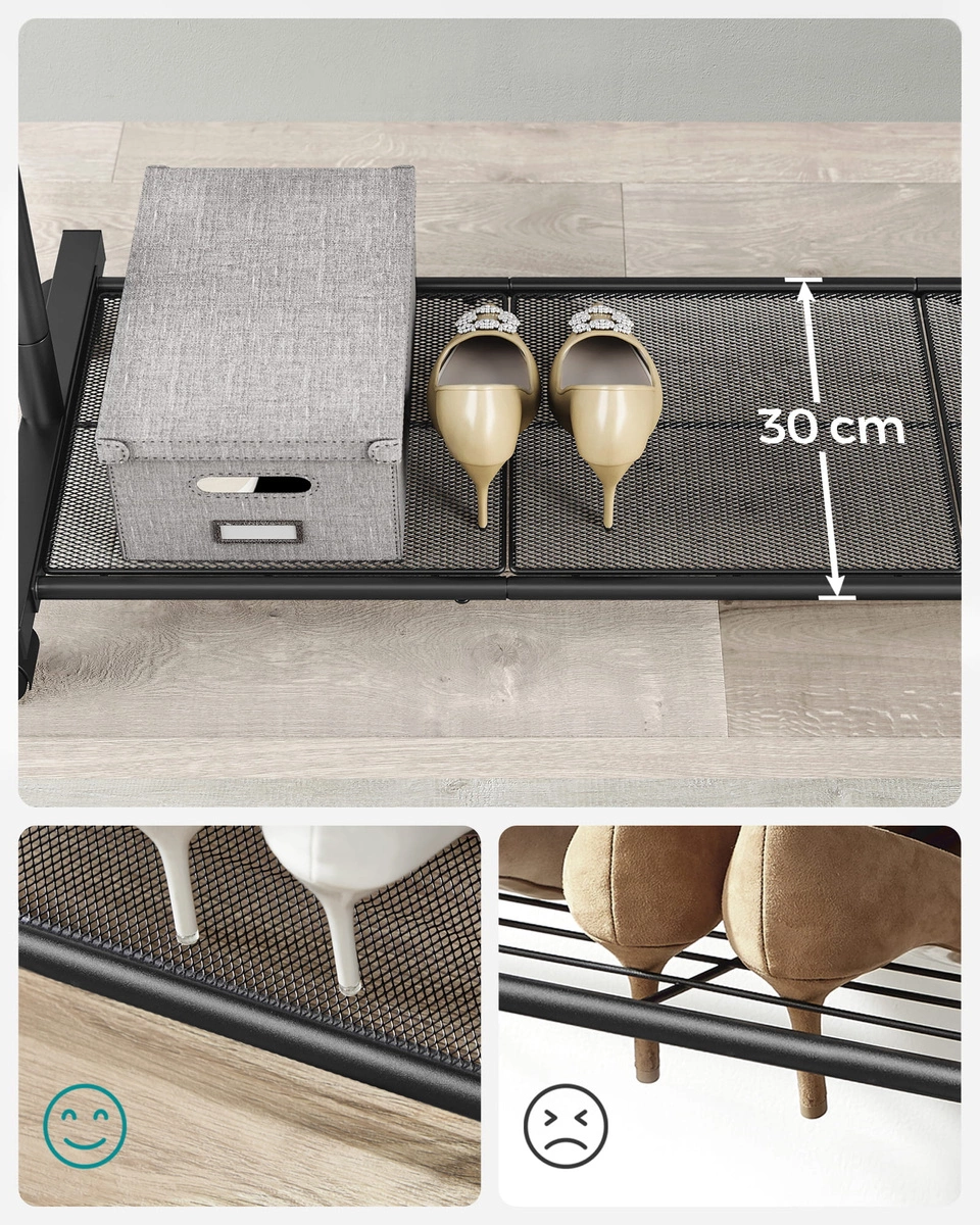 Wieszak na Ubrania na Kółkach - HSR25BKV1