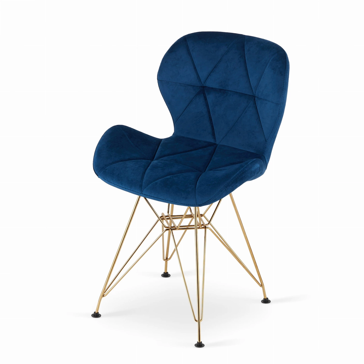 Zestaw stół okrągły TODI 80 czarny + 4 krzesła TURIN ciemnoszare