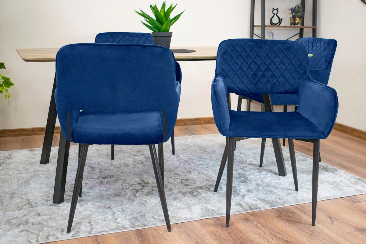 Taboret KORFU - biały x 3