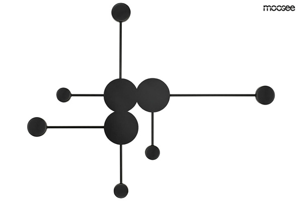 MOOSEE lampa ścienna SHADOW MULTI czarna