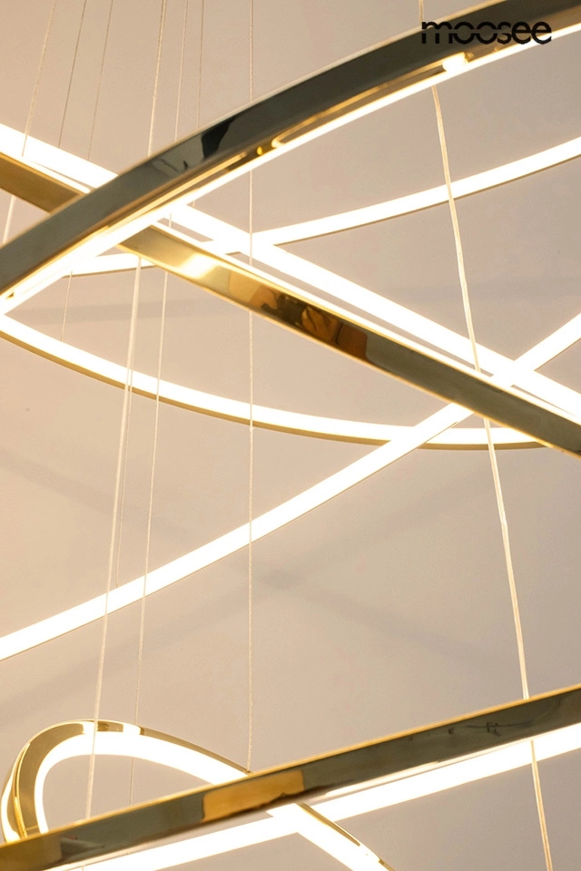 MOOSEE lampa wisząca RING SLIM XL złota