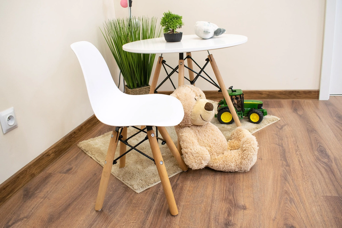 Krzesło ZUBI - białe x 3