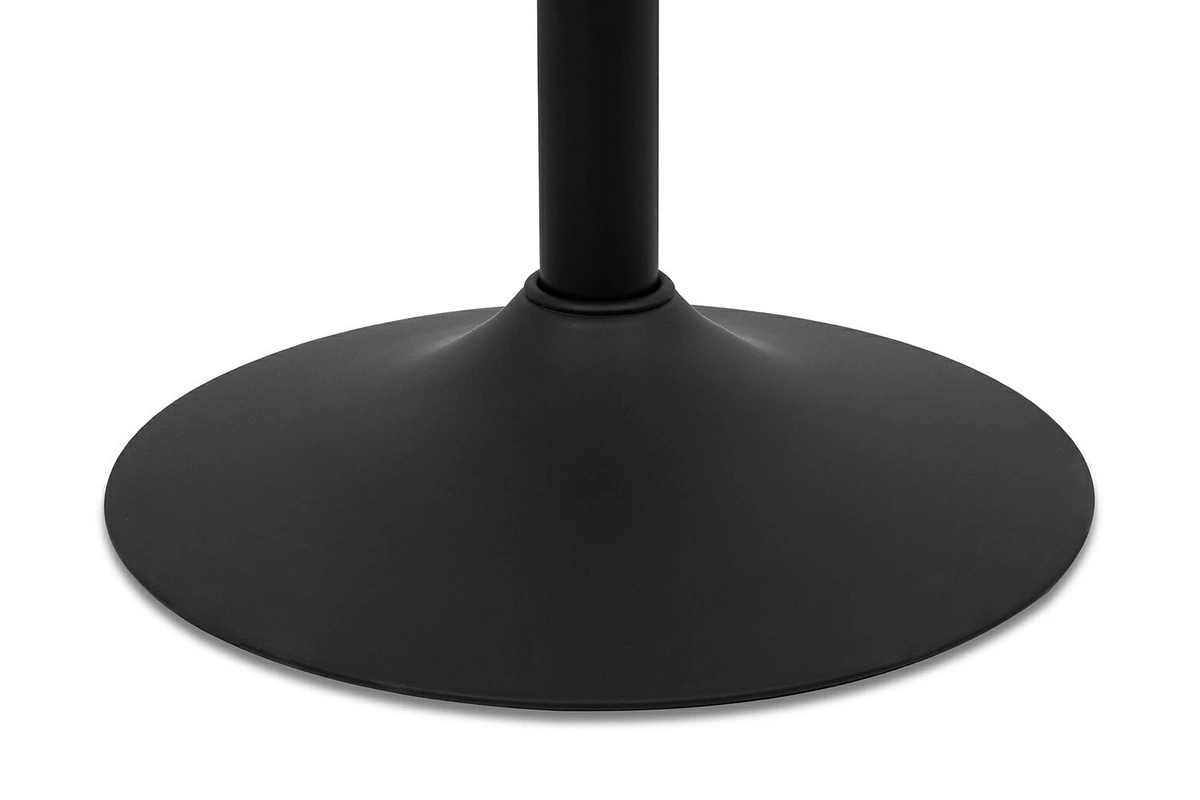 Krzesło barowe VOLT regulowane czarne / naturalne