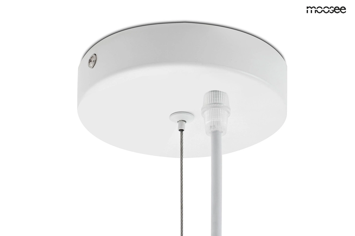 MOOSEE lampa wisząca NEST 60 biała