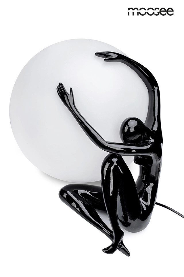 MOOSEE lampa podłogowa UOMO 50 czarna