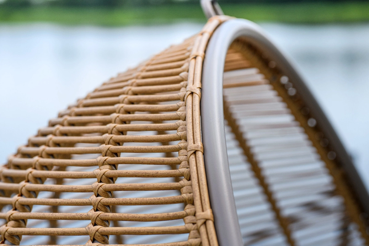 FOTEL WISZĄCY OGRODOWY COCOON DE LUXE 120X73X195 CM