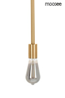 MOOSEE lampa wisząca RIVA 5 złota