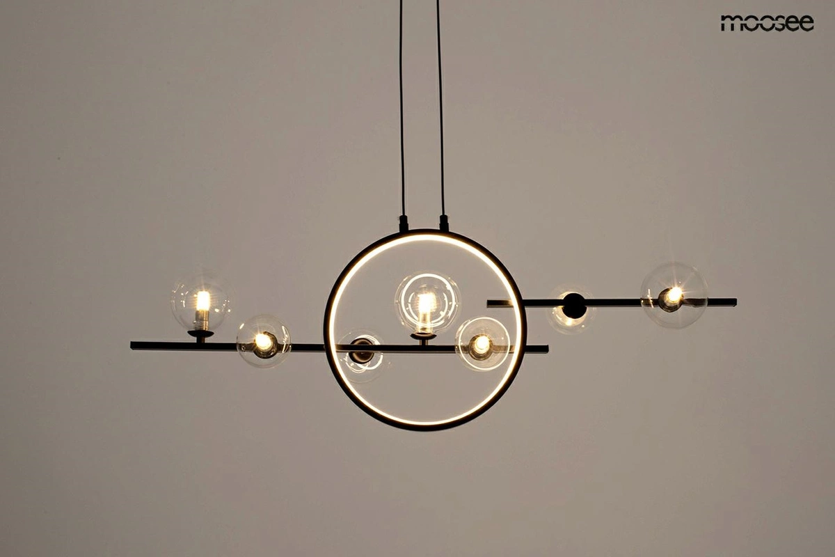 MOOSEE lampa wisząca ALURE LINE TWIN 90 czarna