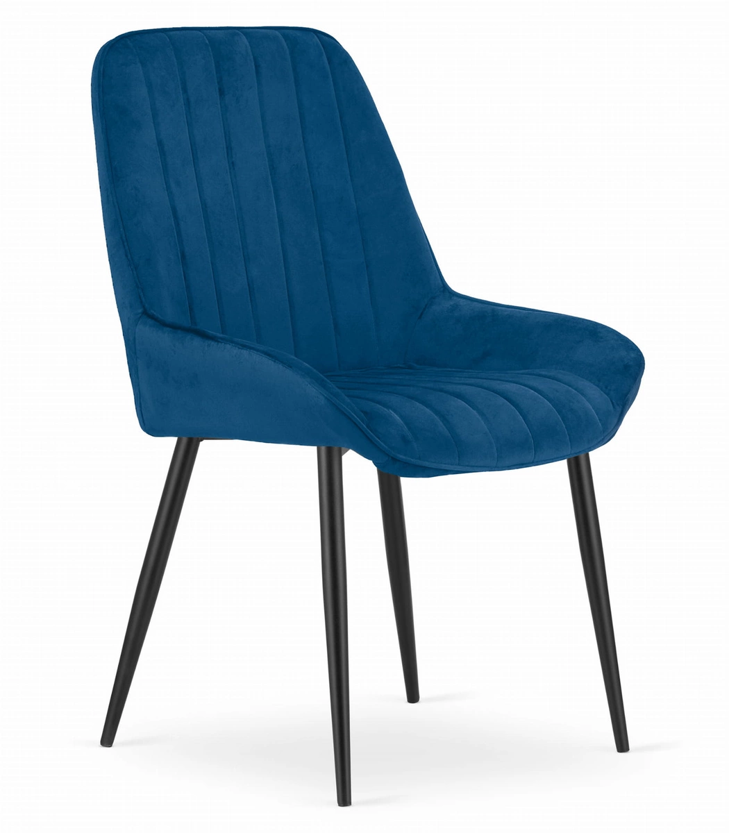 Zestaw stół okrągły TODI 80cm biały + 4 krzesła LAGO różowe