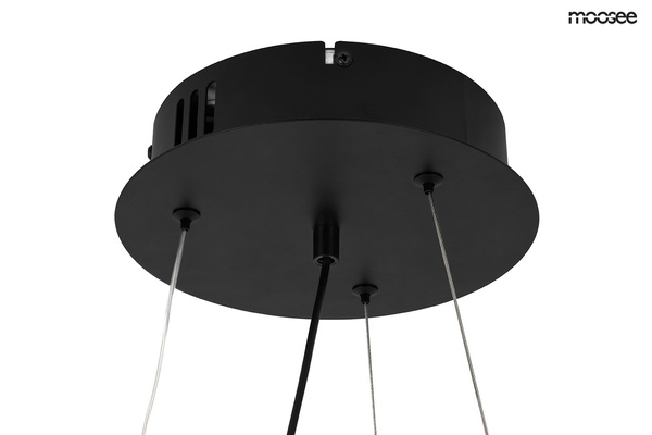 MOOSEE lampa wisząca CIRCLE SPOT 98 BLACK czarna