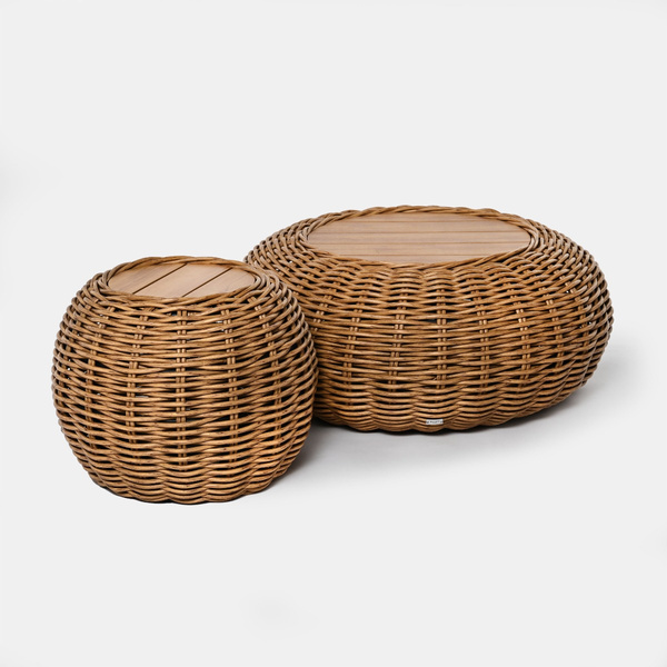 PUF MAJE NATURAL 90X35 CM