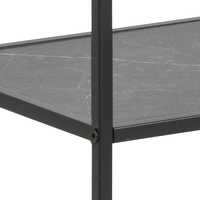 Regał Infinity niski black marble