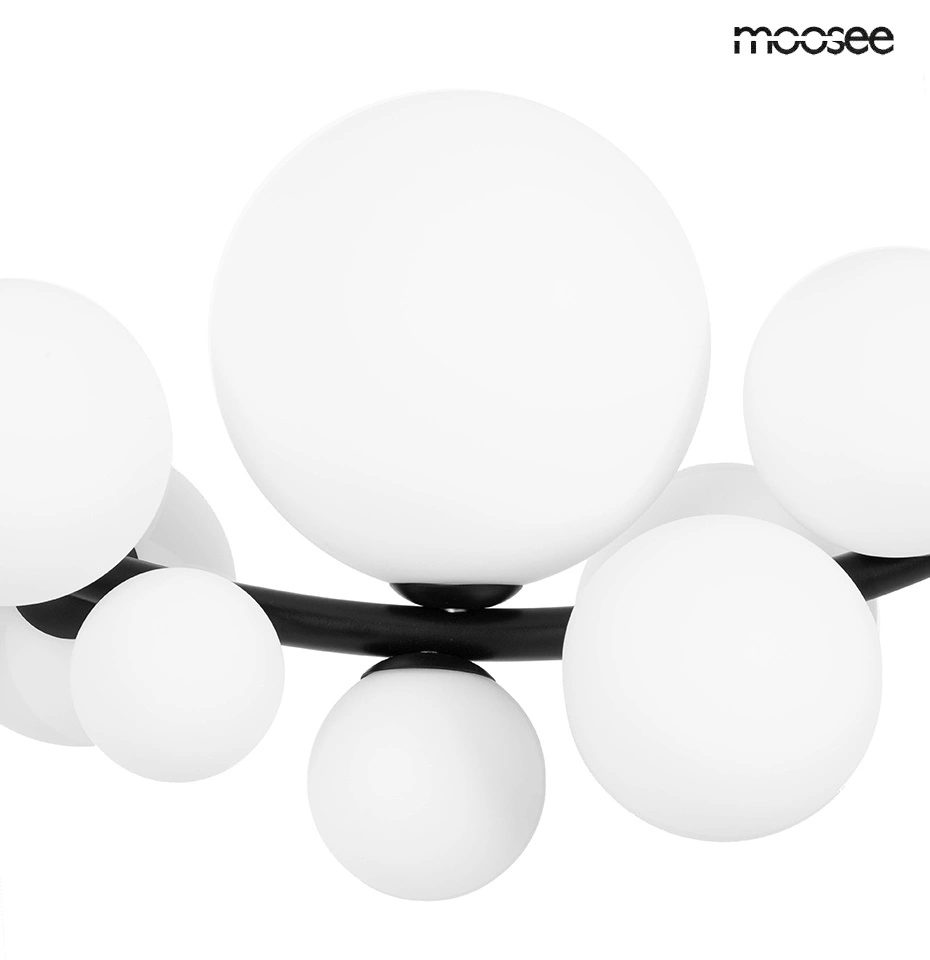 MOOSEE lampa wisząca ROCIO czarna
