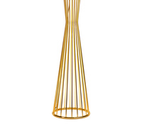 Lampa podłogowa FILO-1 czarno - złota 145 cm