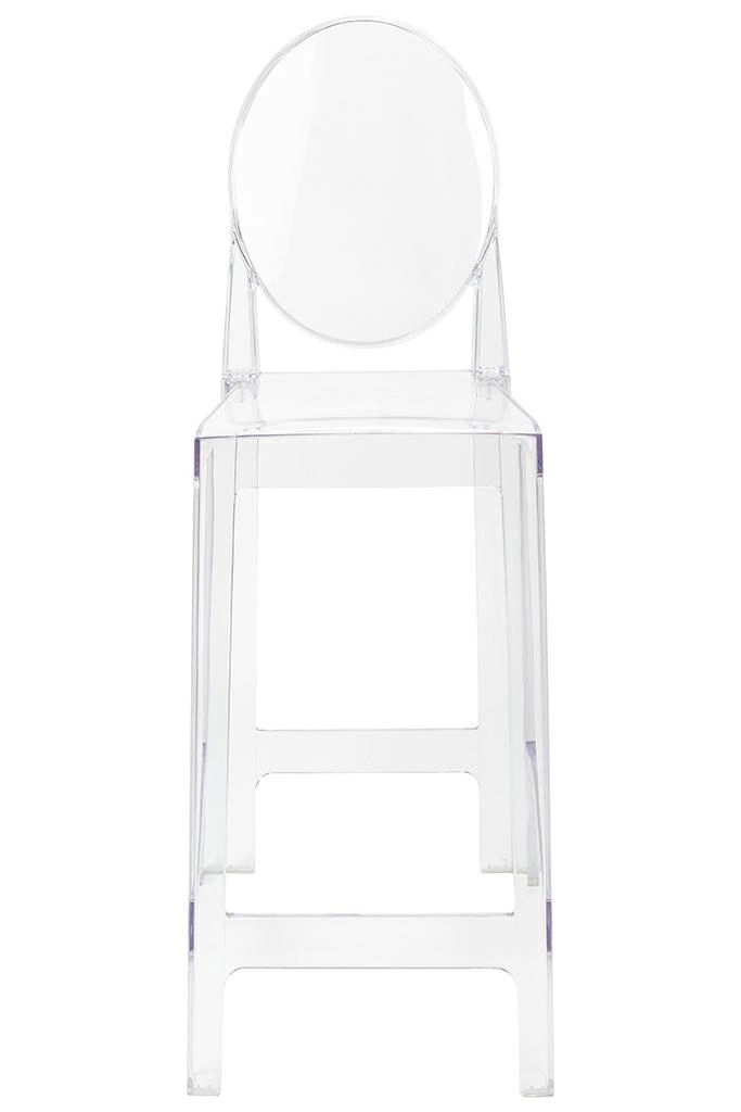 Krzesło barowe VICTORIA 75 cm transparentne