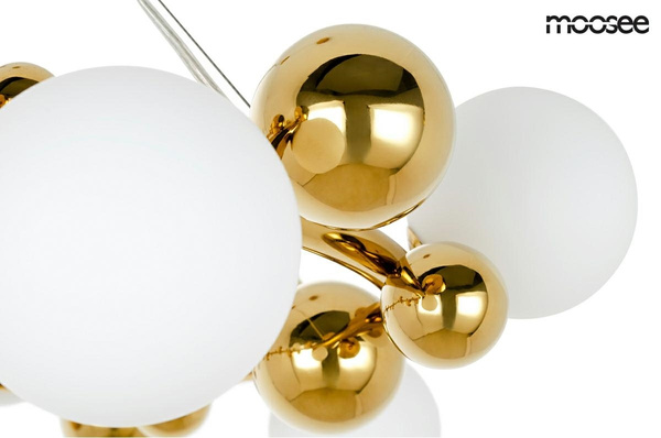 MOOSEE lampa wisząca VALENTINO M - złota