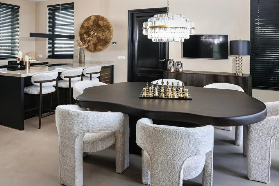 RICHMOND stół jadalniany SHERMAN OGRANIC  230x139 brązowy