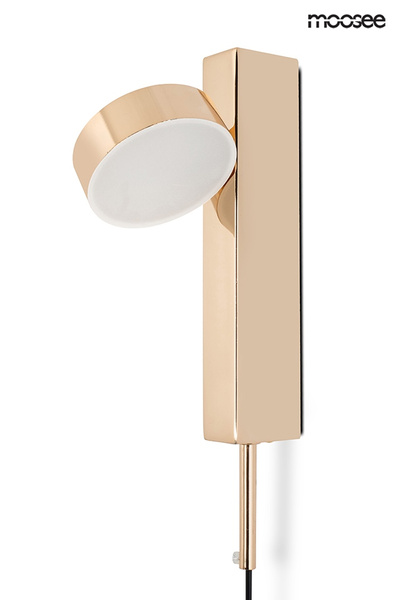 MOOSEE lampa ścienna CLARID GOLD złota